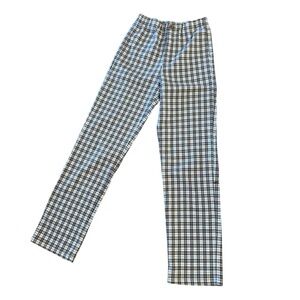 Brown plaid Brandy Melville small (approx size) high wasted pant.